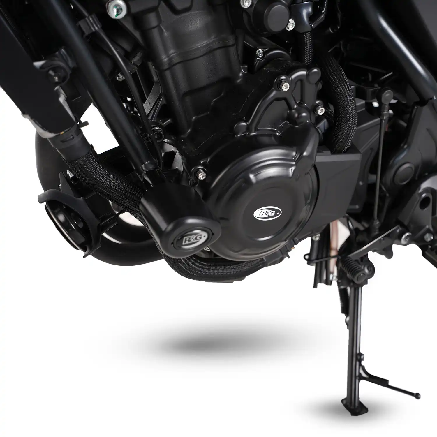 Motorcycle engine cover top