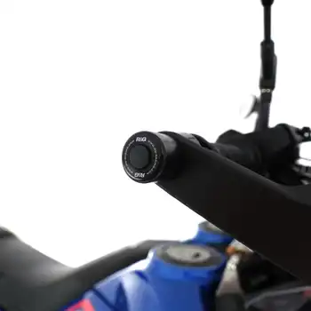 Bar End Sliders for the Yamaha Tenere World Rally(T7) 2024, Tenere 700 '19- '24, Tenere 700 World Raid '22- & Tenere 700 Rally '21-  (with OEM hand guards)
