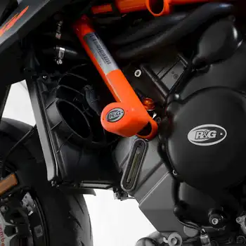 Crash Protectors - Aero Style for KTM 1290 Super Duke R '20- (Orange)