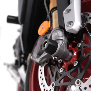 APEX Fork Protectors for  Triumph Trident 660 '21-, Trident 800 '26-, Street Triple 765 R '23-,  Street Triple 765 RS '23-, Street Triple 765 RX '26-, Street Triple 765 Moto 2 Edition '23- & Tiger Sport 660 '22-