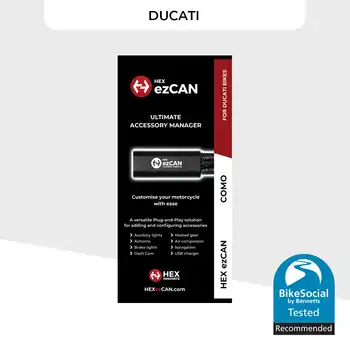 HEX ezCAN - Como for Ducati Bikes