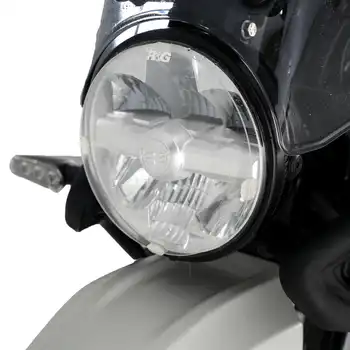 Headlight Shield for Yamaha XSR900 '17-'21, XSR 125 '21-, XSR700 '15-'21, SCR950 '17-'21, XVS950 '17-'21, XJR1300 '15-, XVS1300 Custom '14- & Kawasaki Vulcan VN900 Custom '06-'16, BMW R12 NineT '24-, Royal Enfield Himalayan 450 '24-