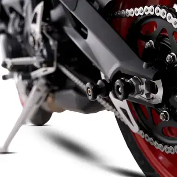 Spindle Sliders for Triumph Daytona 675, Triumph Daytona Moto2™ 765 '20-, Street Triple 765 RX '26-, Street Triple '07- & Street Triple R '08- models.