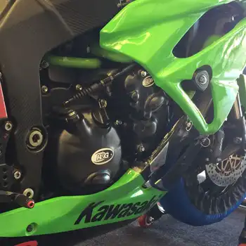 Engine Case Cover Kit (3pc) for the Kawasaki ZX6R '09-'14  Race Series