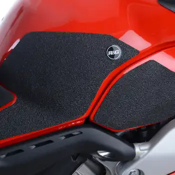R&G Tank Traction Grips for Ducati Panigale V4, V4S, Speciale '18-'21, V4R '19-'21 & Streetfighter V4 (S) '20-'22 Models