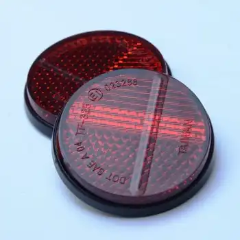 Licence Plate Reflector 4cm E-Marked