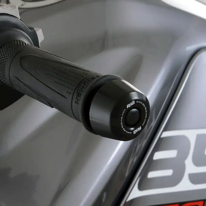 Bar End Sliders for Triumph Tiger 850Sport'21-,Tiger 900Rally Pro & GT Pro'24-  (no handguards)
