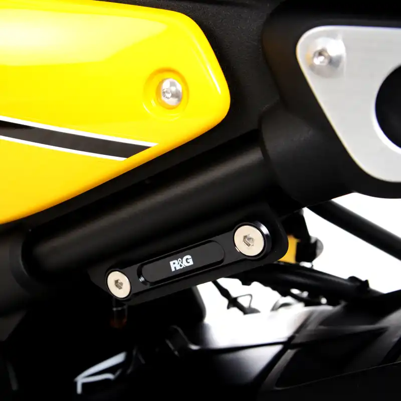 Rear Foot Rest Blanking Plate for KTM RC 390/ RC 200/ RC 125 '22- & Yamaha XSR-125 '21- & Lexmoto LXR (SE) '21- (LHS) 