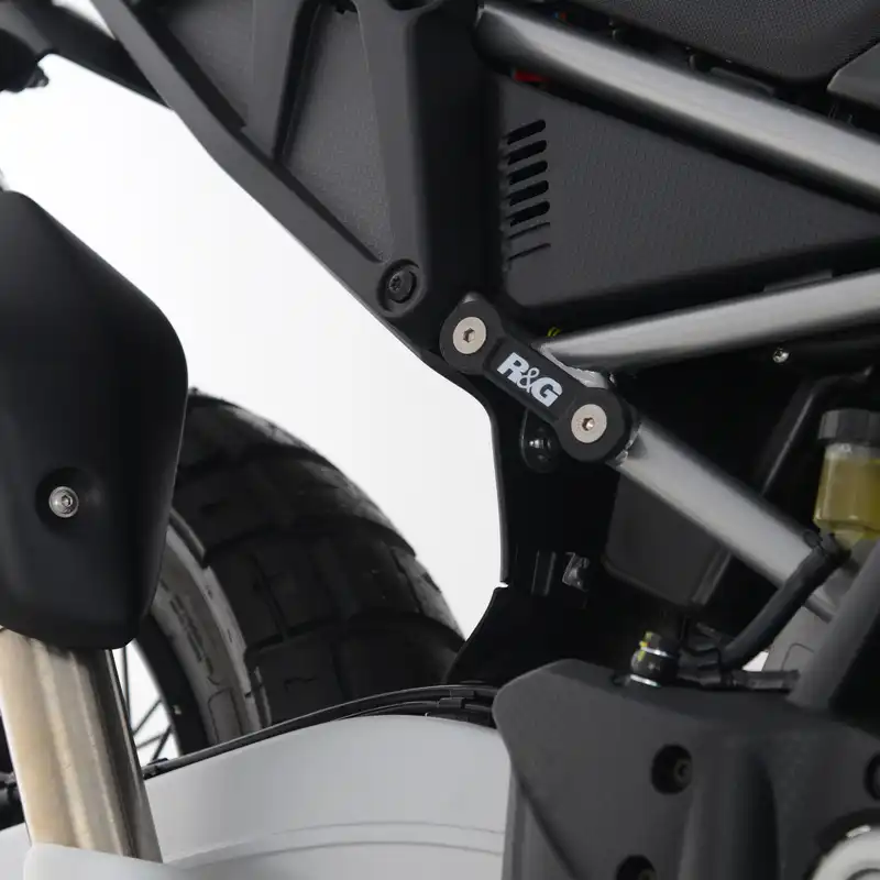 Rear Foot Rest Blanking Plates for the Aprilia Tuareg 660 '22- (Pair)