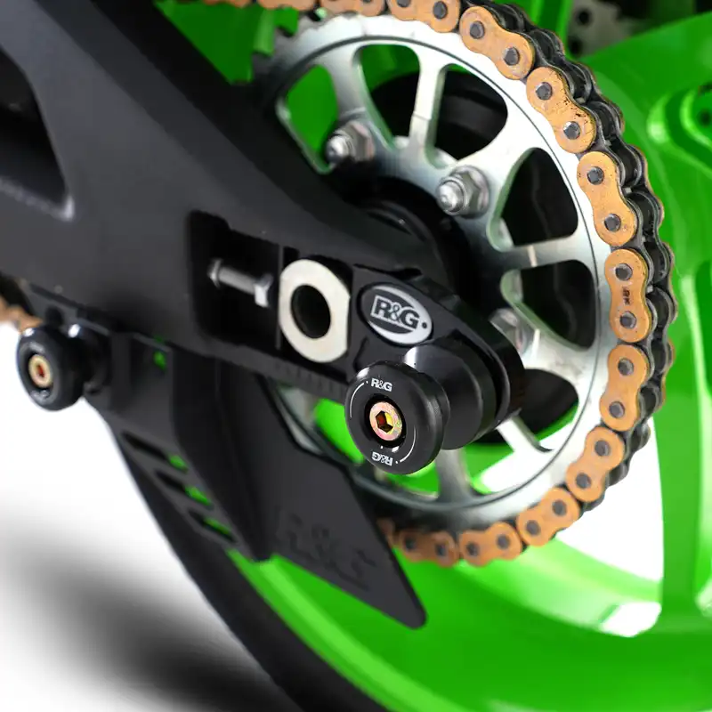Offset Cotton Reels for Kawasaki ZX10R '16- '24 , ZX-10RR '21- '24, ZH2 '20- '24