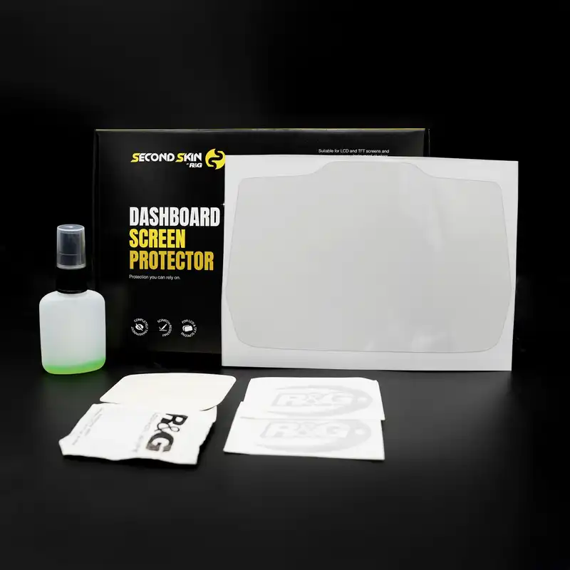 Dashboard Screen Protector Kit for Aprilia Tuono V4 1100 '17-'20, RSV4 '17-'20, Dorsoduro 900 '17-,  Shiver 900 '17- '24, RSV4 1100 Factory ’19-'20, Tuono 660 '21- '24 & Moto Guzzi V85TT '19-