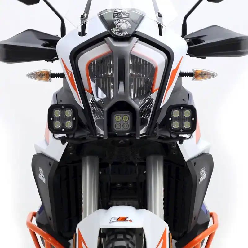 Denali Upper Driving Light Mount for KTM 1290 Super Adventure R/S 21'-