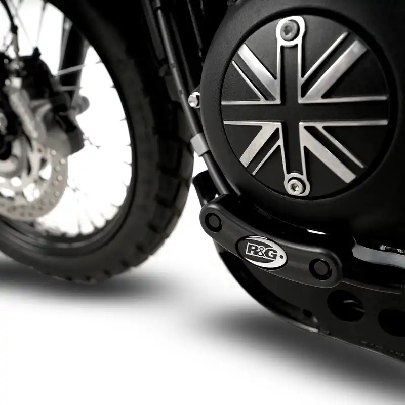 Engine Case Slider for Triumph Street Twin, Thruxton 1200R '16-, Speed Twin 1200 '19-'21, Scrambler 900 ’23- & Speed Twin 900 '22- '24 models (LHS)