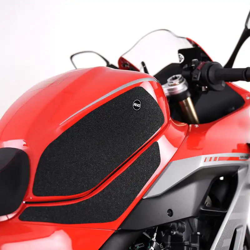 R&G Tank Traction Grip for QJMOTOR SRK 800 RR '25-  (4 Piece Kit)