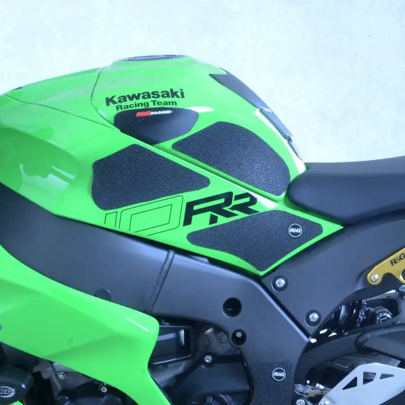 R&G Tank Traction Grip for Kawasaki ZX-10R, ZX-10RR '21- '24(6- piece kit)