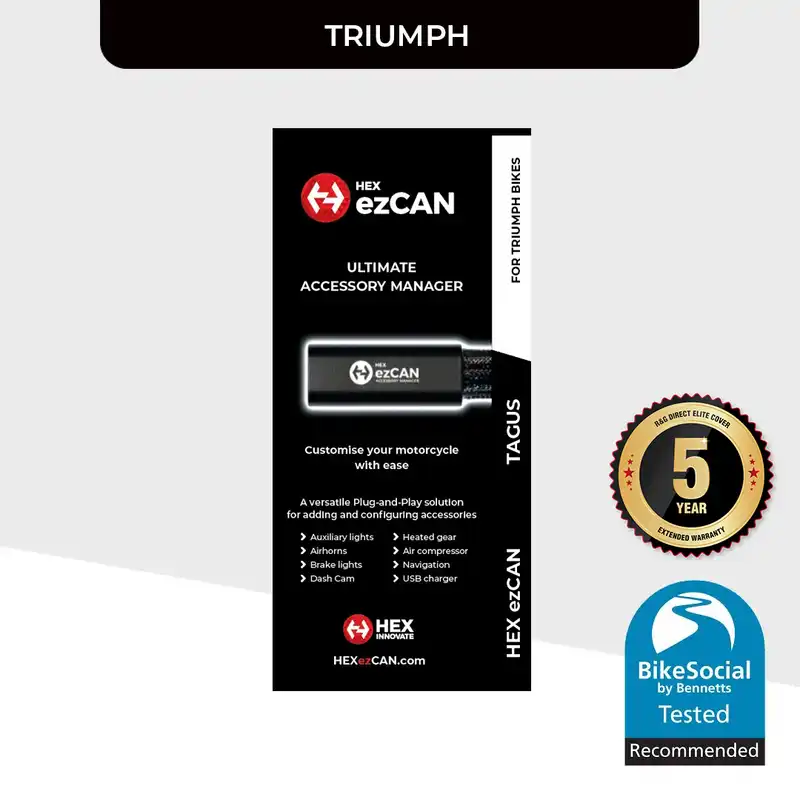 HEX ezCAN - Tagus for Triumph Bikes