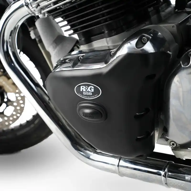 Engine Case Cover Kit (Pair) for Royal Enfield Continental GT650 '18-/Interceptor 650 '19-(Race covers)