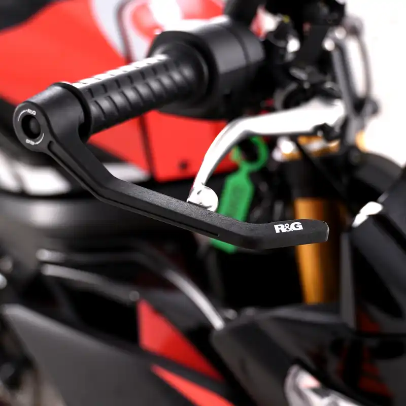 R&G Interlock Brake Lever Guard for Triumph Speed Triple 1200RR ’22-, QJMOTOR SRK 800 '25- , SRK 800 RR '25-, SRK 921 RR ‘25-,  Aprilia Tuono 660 '25- & Tuono 660 Factory '25- 