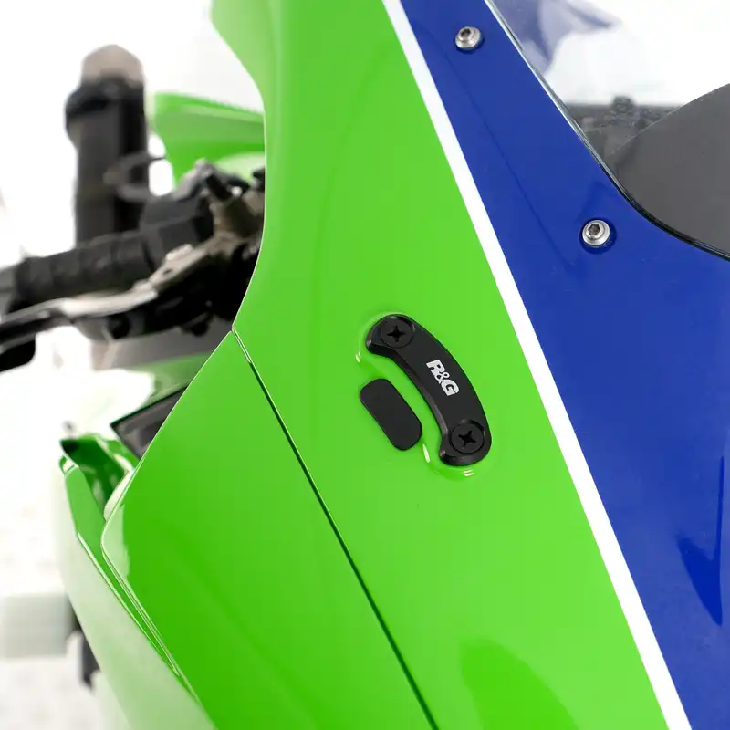 Mirror Blanking Plates for Kawasaki ZX10-R '16- '24 & ZX-10RR '21- '24