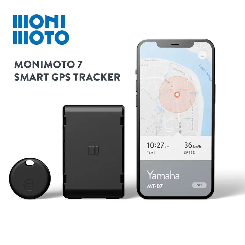 Monimoto Tracker 7 - GPS tracker for motorcycles and other vehicles