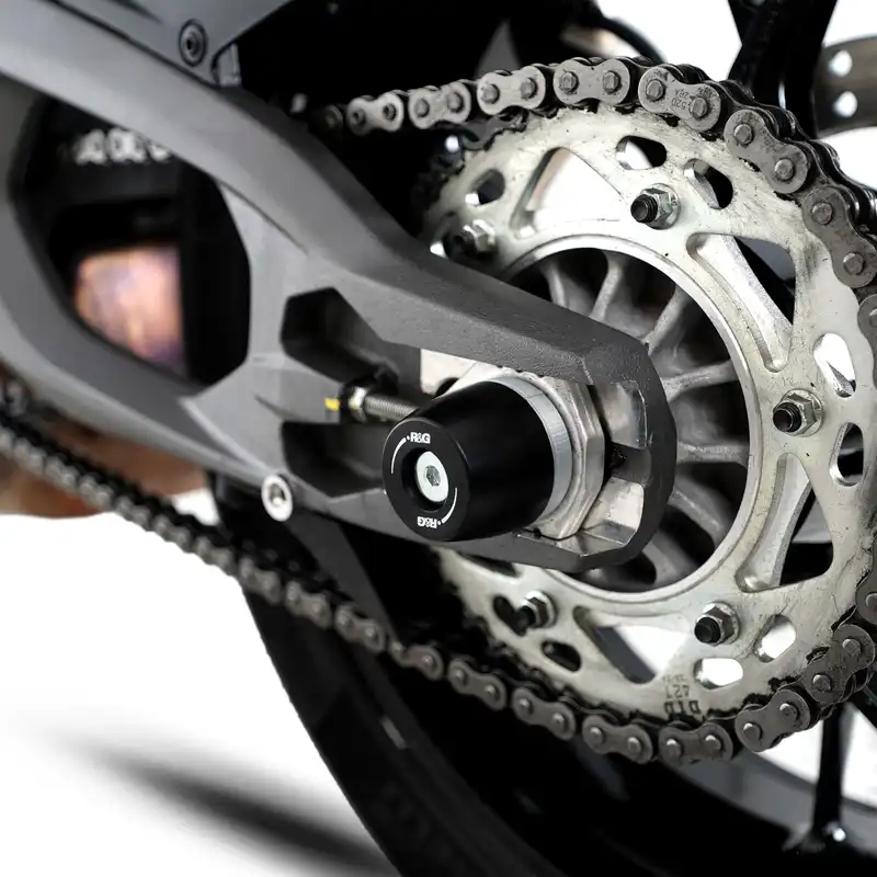 APEX Swingarm Protectors for the Ducati Streetfighter V2(S), Panigale V2(S) '25- & Scrambler 1100 Pro '20-