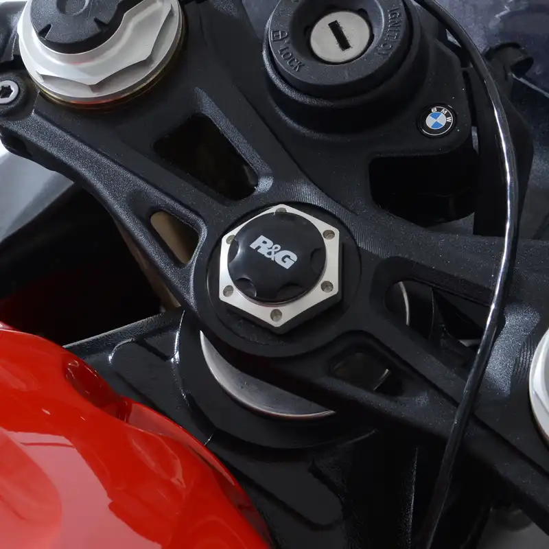 Top Yoke Cap for  BMW S1000RR '19- , S1000R/ Sport/  M Sport '21- '24 & M1000RR '21-'22, Triumph Trident 660 '21- '24,  Daytona 660 '24- & Moto Guzzi V100 '23-