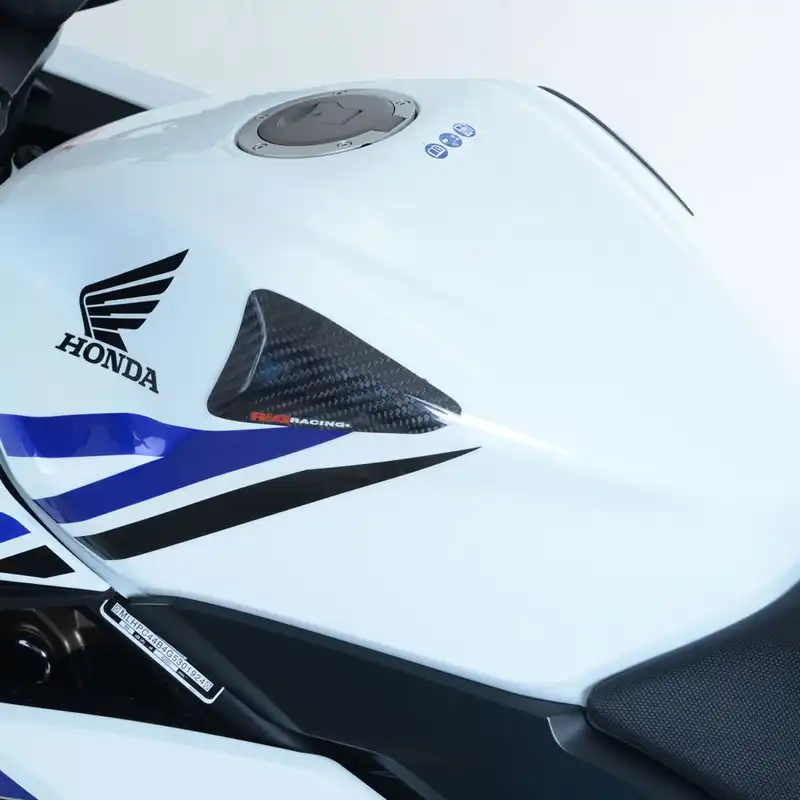 Carbon Fibre Tank Sliders for Honda CBR500R '16-