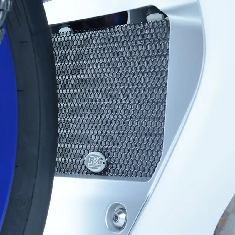 Titanium Oil Cooler Guard for the Yamaha YZF-R1/R1M '15- 
