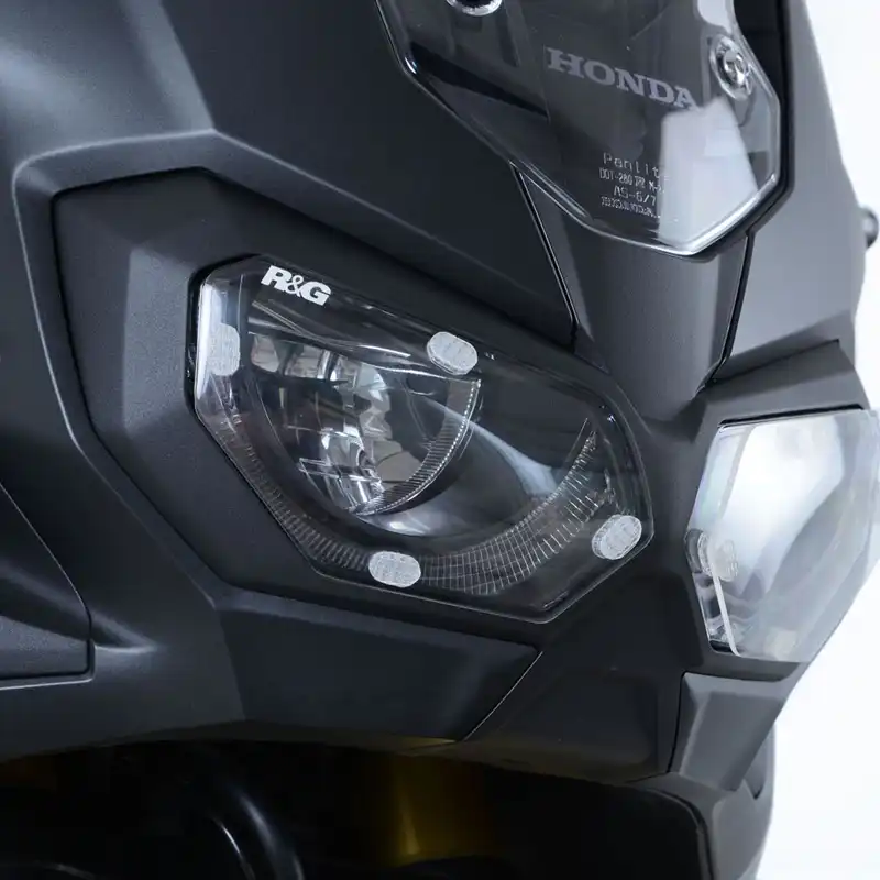 Headlight Shields for Honda CRF1000L Africa Twin '16- and Africa Twin Adventure Sports '18-'19 (Pair) 