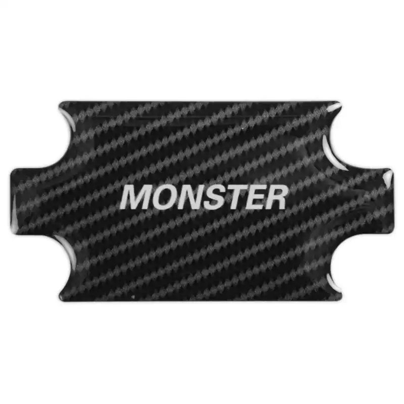 Red Dynamic Carbon Fibre Yoke Pad for Ducati Monster models