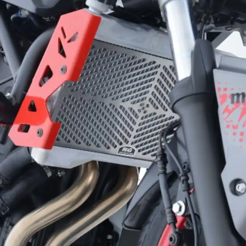 Stainless Steel Radiator Guard for Fantic Caballero 700 '23-, Yamaha MT07 '14-, MT-07 (FZ-07) Motocage '15-, XSR700 '16- and Tracer 700 '16-'20 (FJ-07) models