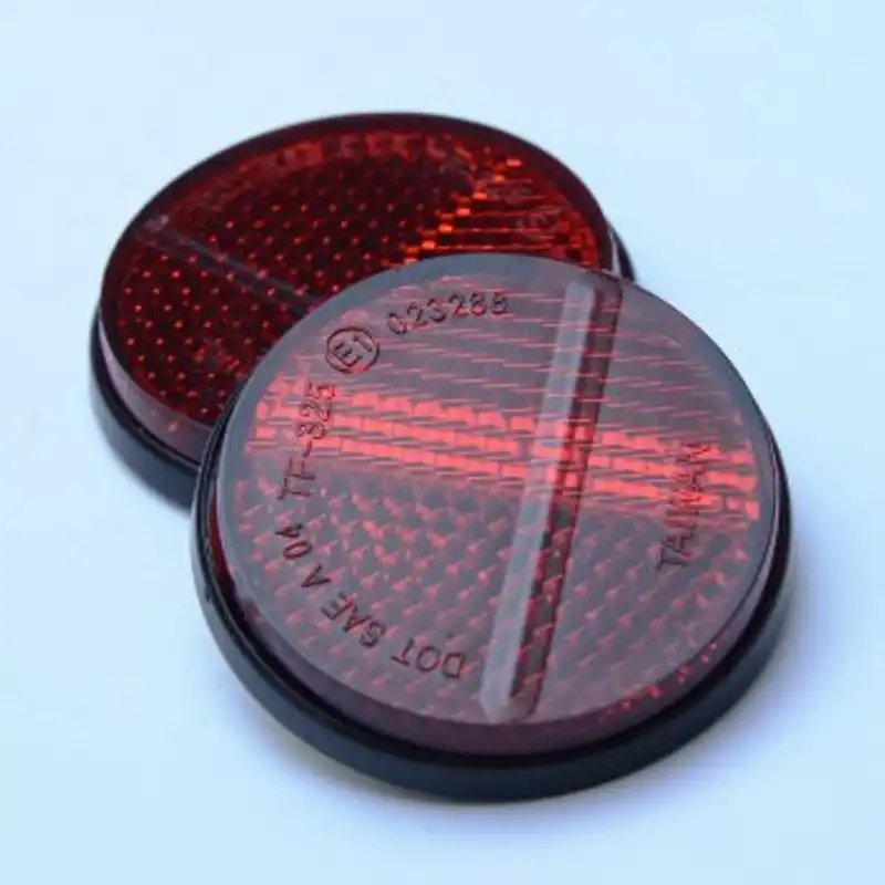 Licence Plate Reflector 4cm E-Marked