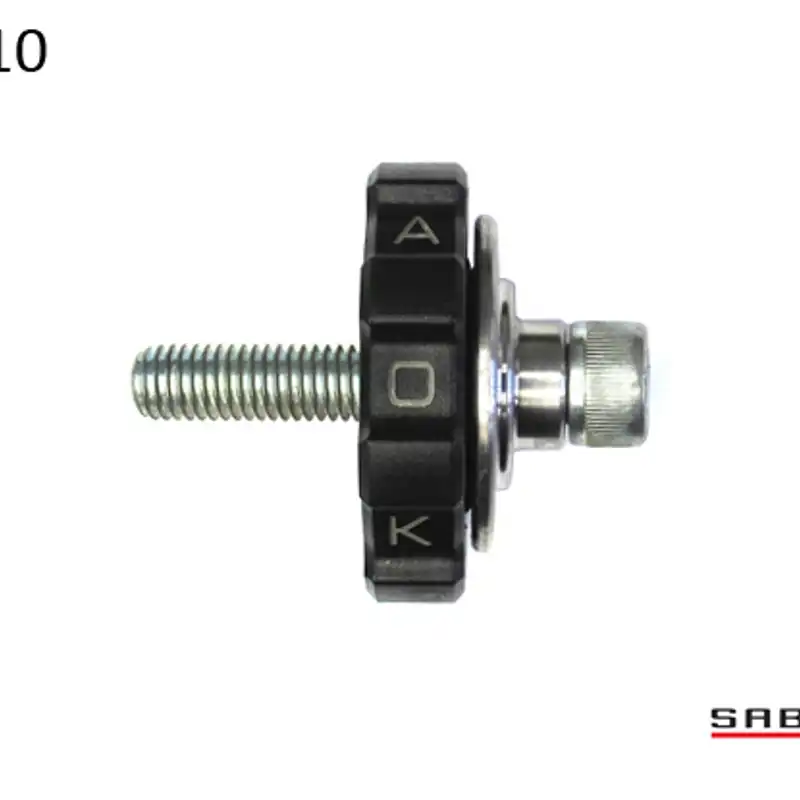Kaoko Throttle Stabilizer for BMW F800GS (2013-) & F700GS (2013-) : (for use with OEM steel back bone hand guards)