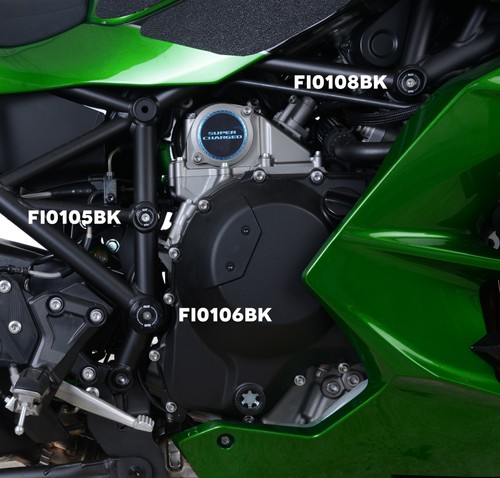 4Pcs Motorcycle Frame Hole Cap Cover Plug For Kawasaki Z900RS 2017 18 19 2020