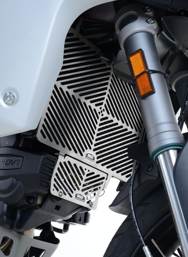 R&G RACING BLACK AERO CRASH PROTECTORS Ducati Multistrada 1200S NO CUT 2015 