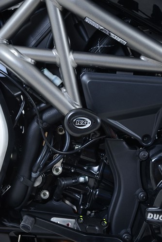 Tampons de Protection R&G Racing Aero Noir Ducati Panigale V4 